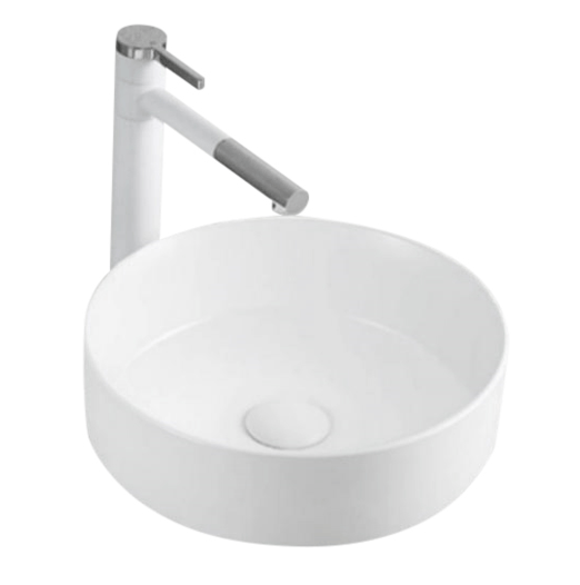 Avia Basins CB-128-MW Above Counter Basin 360*360*120MM Matt White Finish