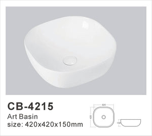 Avia Basins CB-4215 Above Counter Basin 420*420*150MM