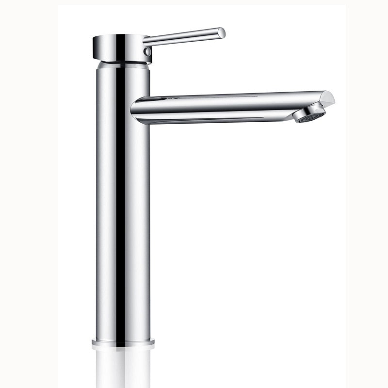 LUCID PIN Series Round Chrome Tall Basin Mixer CH0120.BM