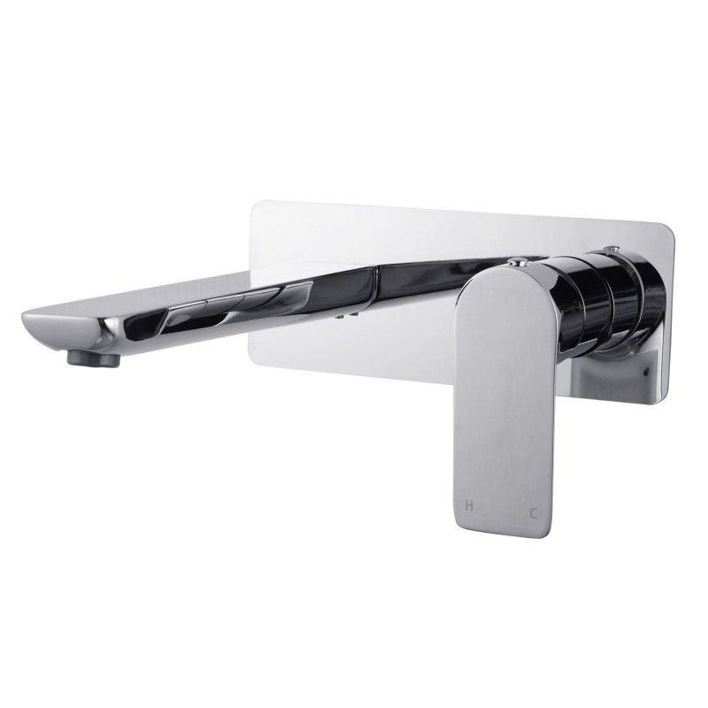 CH0158-2.BM VOG CHROME BATHTUB/BASIN WALL MIXER WITH SPOUT