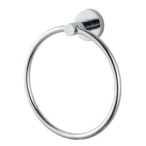 LUCID PIN Series Round Chrome Hand Towel Ring CH6603.TR