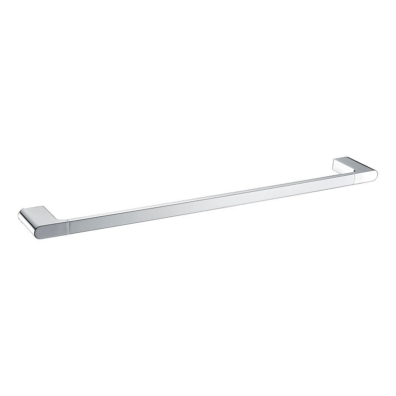AU Series Chrome Single Towel Rail 800mm CH8001.8.TR