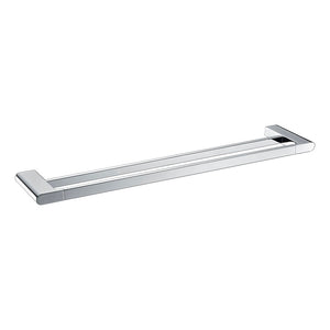 AU Series Chrome Double Towel Rail 800mm CH8002.8.TR