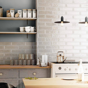 GNS Tile CLISVG15 CLIO SILVER (PERLA) GLOSS 107X530MM