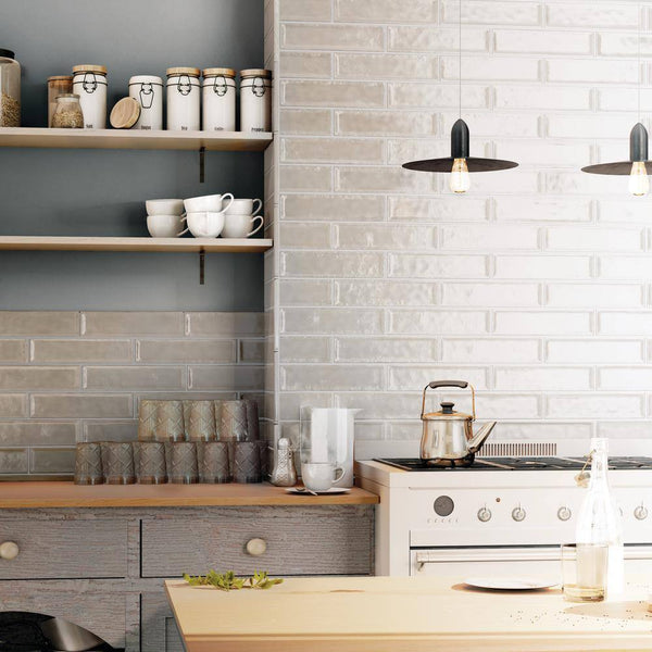 GNS Tile CLISVG15 CLIO SILVER (PERLA) GLOSS 107X530MM