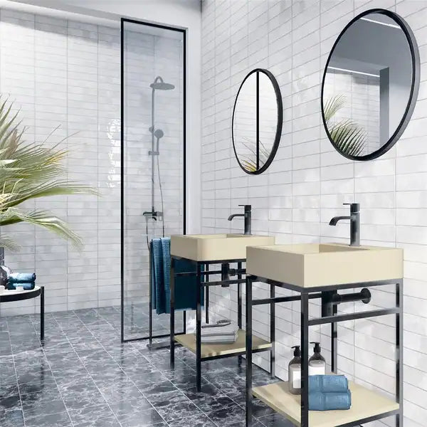 GNS Tile CLIWHG15 CLIO WHITE (BLANCO) GLOSS 107X530MM