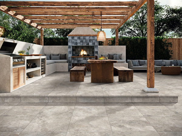 GNS Tile COP46KSTBES KS6402-20CPS KARST-STONE BEIGE SQUARE PENCIL EDGE COPER P4 400X600X20