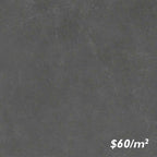 Victiles Tile 6CREBKM C6179 CRETE NERO BLACK MATT P4 600X600mm