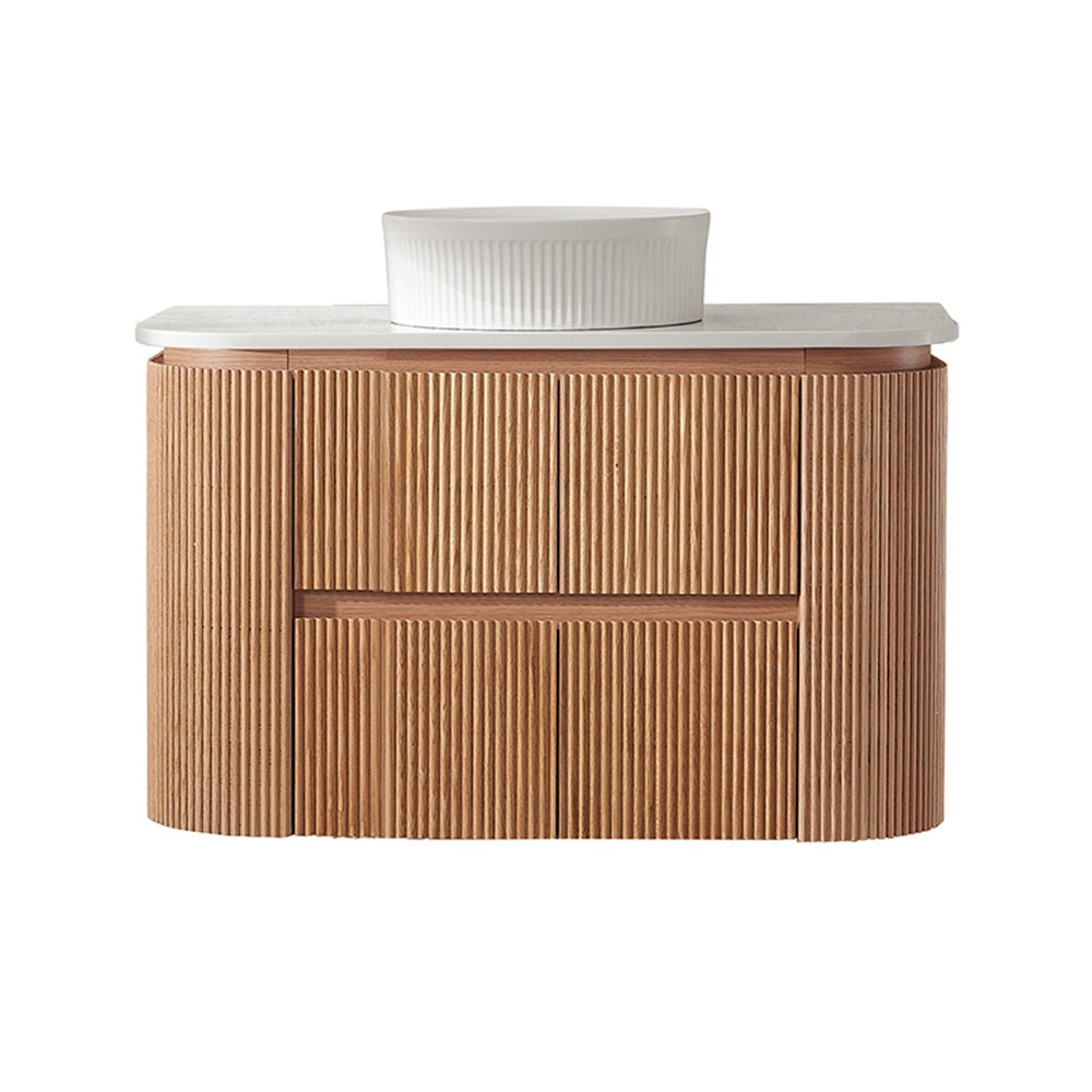 Bristol 1200mm Wall Hung Rosewood Vanity CWH68-1200A6