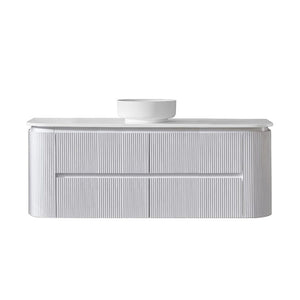 Bristol 1500mm Wall Hung Matt White Vanity CWH68-1500WM