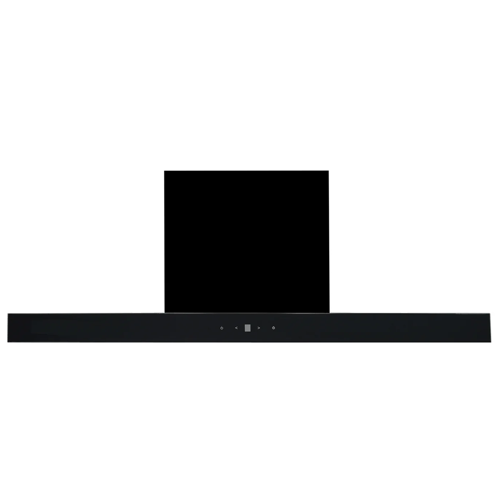 CARYSIL T SHAPE BLACK STAINLESS STEEL RANGEHOOD 90CM