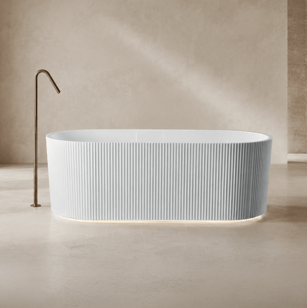 Noveen Bathtubs BTC1500 Cairo Freestanding Bathtub 1500mm