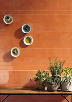 STI Tile Casablanca Orange Gloss Subway Tile 120X120mm