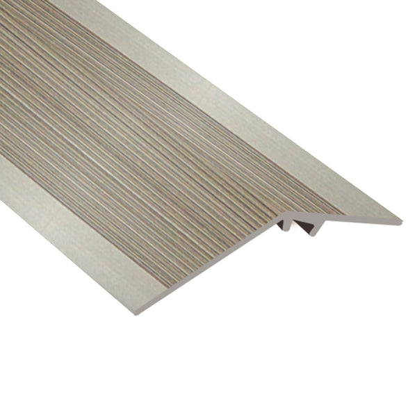 Timber Flooring Metal Ramp Trim - CHAMPAGNE