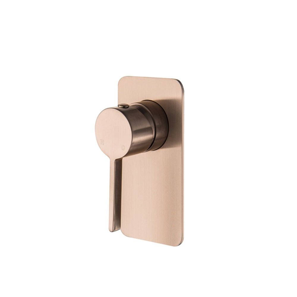 WT 6508CC KENZO Shower Mixer in Champagne Copper