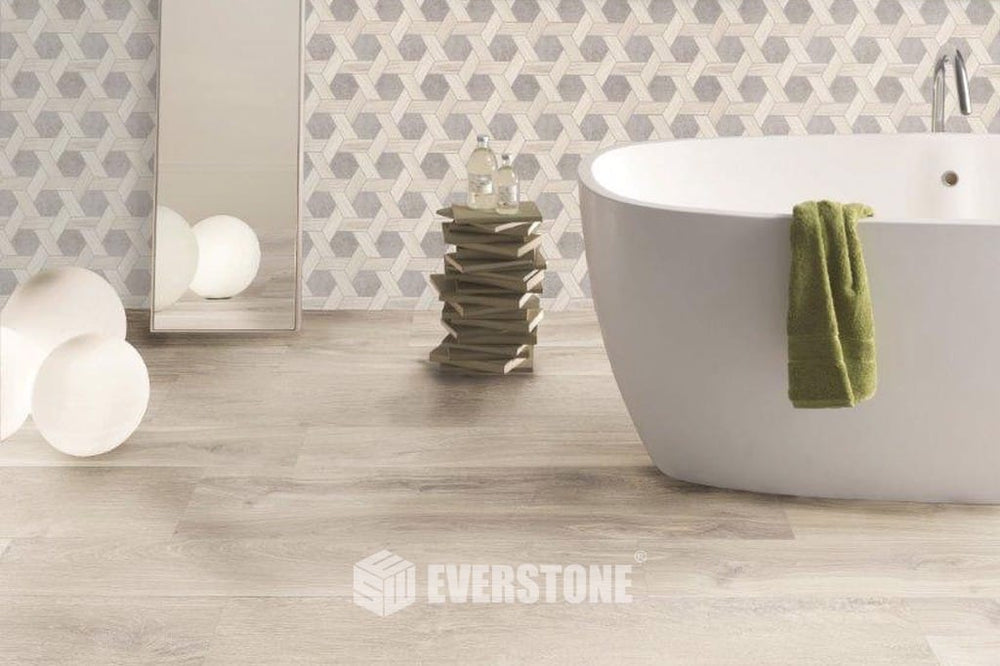 Cerreto Champagne Matt Timber Look Tile 1480x234mm Made In Italy