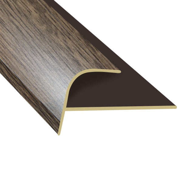 Timber Flooring Metal Senior Stair Trim - CHARCOAL