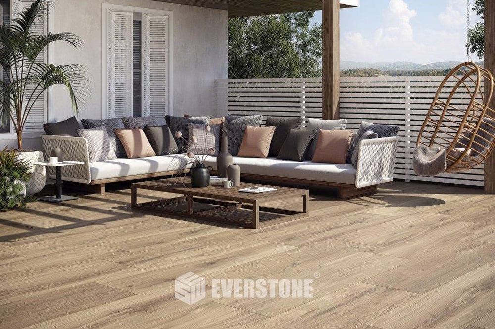 Cerreto Chardonnay Matt Timber Look Tile 1480x234x9mm Made In Italy