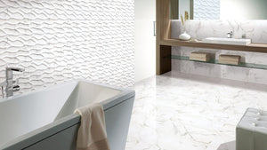 Everstone Charm 3D Natural Finish 600x600mm Made in Italy - Platino