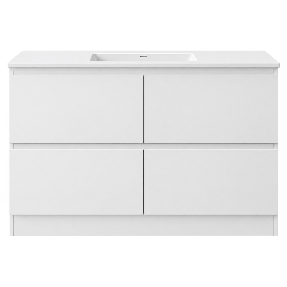 CORE-1200 Core Collection 1200mm - Gloss White Single Bowl / Double Bowls