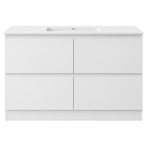 Avia Vanities CORE-1200 Core Collection 1200mm - Gloss White Single Bowl / Double Bowls