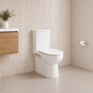 Noveen Toilets T2131A — CHICAGO Rimless Toilet Suite