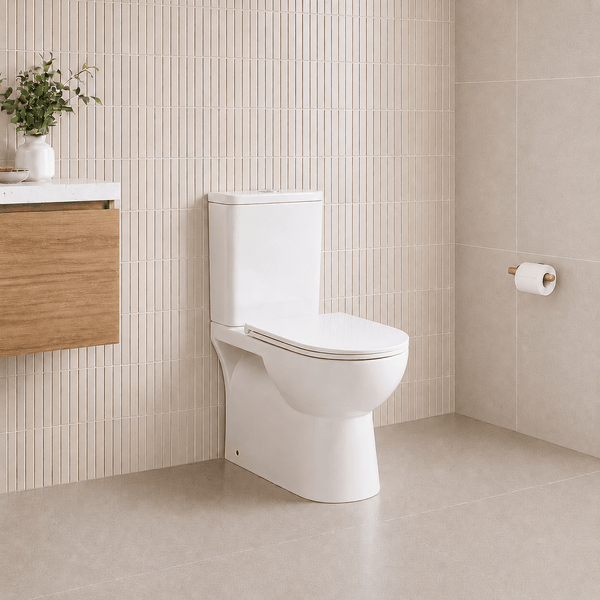 Noveen Toilets T2131A — CHICAGO Rimless Toilet Suite