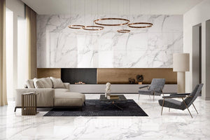 EV Tile GP-GM-CE6060H  Grand Marble Porcelain Tile Calacatta Extra 600x600x10 Satin