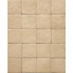 THEO DI Tile Byron Zellige Clay 100x100mm