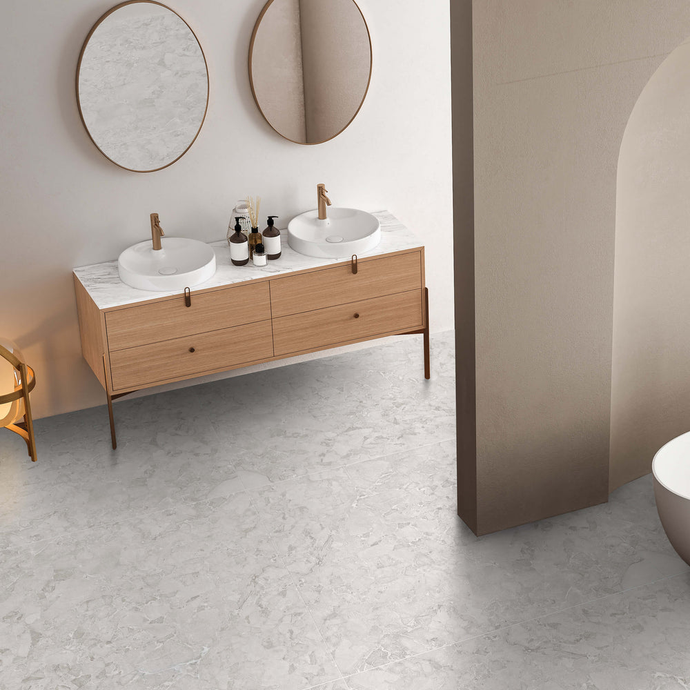 CloudyBay (Aracruz) Gris Natural (Leather) Stone Look Tile 1200x600mm