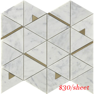DEC FORCAR DECO FORMES CARRARA 298x256MM