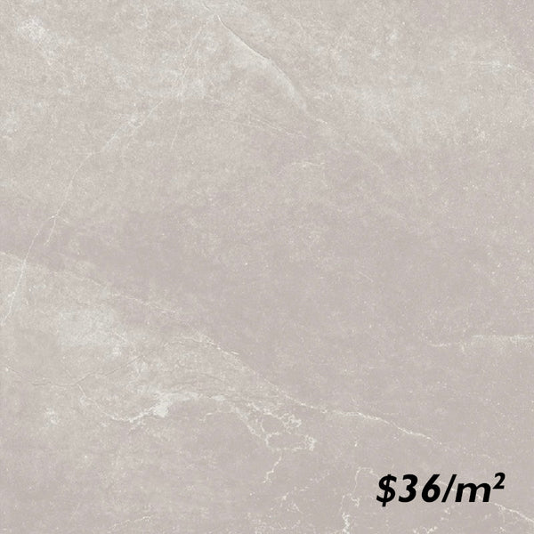 T/DETAMA6060 GUOCERA DESTIN TAUPE MATT 600*600mm REC.