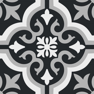 PICASSO BRAGA BLK & WHT 200X200