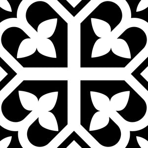 PICASSO EVO BLOOM BLACK 200X200