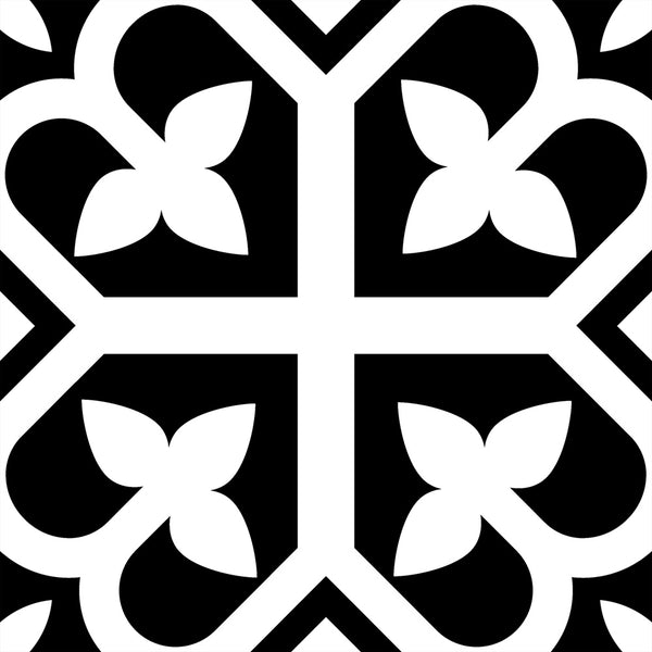 PICASSO EVO BLOOM BLACK 200X200