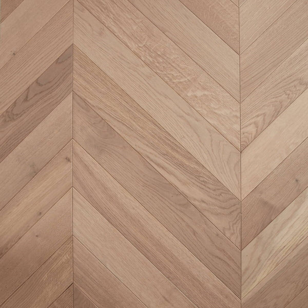 De Marque European Oak Engineered Chevron 600x120x15/4mm - Riesling