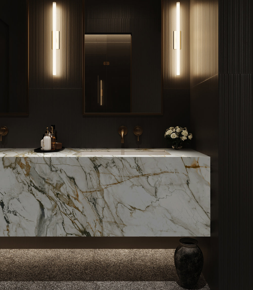 Grandeur Collection - SSG01 Emperor Gold 3200x1600x12mm Matt Finish