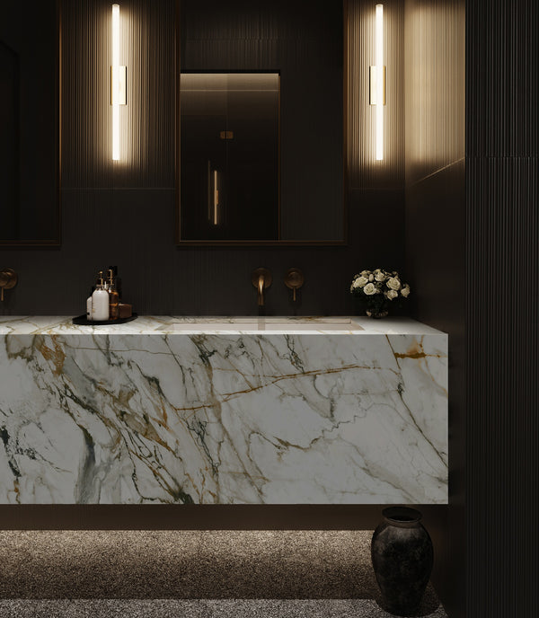 Grandeur Collection - SSG01 Emperor Gold 3200x1600x12mm Matt Finish