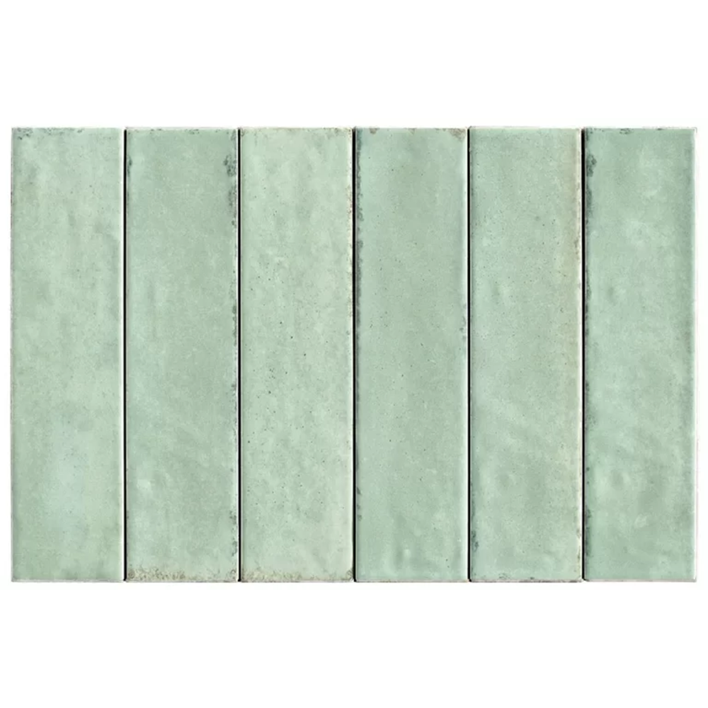 OTWAY SUBWAY TILES - LIGHT GREEN 60X240mm Matt