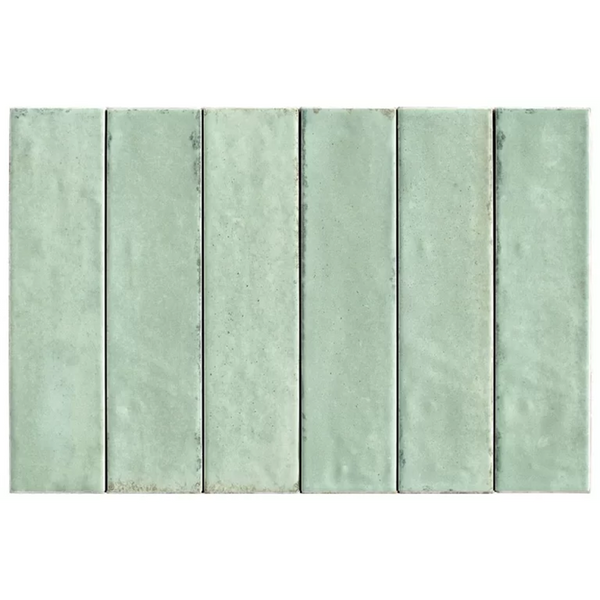 OTWAY SUBWAY TILES - LIGHT GREEN 60X240mm Matt