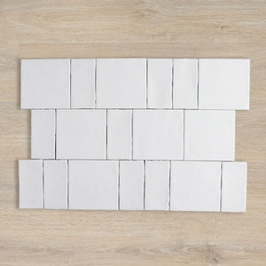 DS0008	LODGE WAVY MATT WHITE WALL 150X150MM 15UAW1M