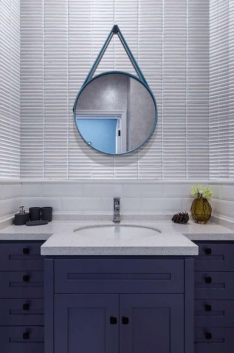 DSS Tile Japanese Traces Dove Grey Mosaic 12x92x8mm On 284x298mm