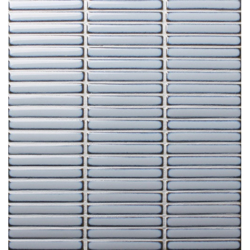 DSS0204 JAPANESE TRACES SOFT BLUE MOSAIC 12X92X8MM ON 284X298MM