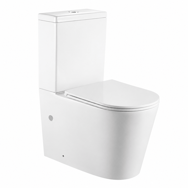 Noveen Toilets T6002R — DENVER Rimless Toilet Suite