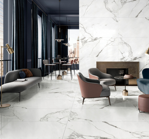 VICTILES Carrara Marble 600X600mm Polished Porcelian Tile