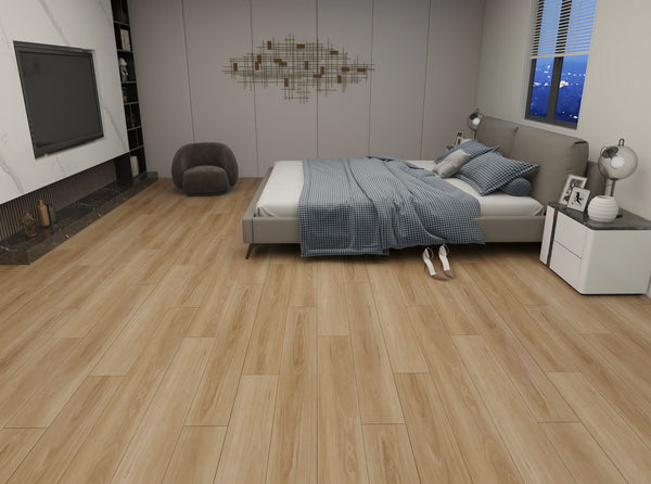 Duro 9.5mm Hybrid Flooring 1800 x 228 x 9.5mm - Blackbutt
