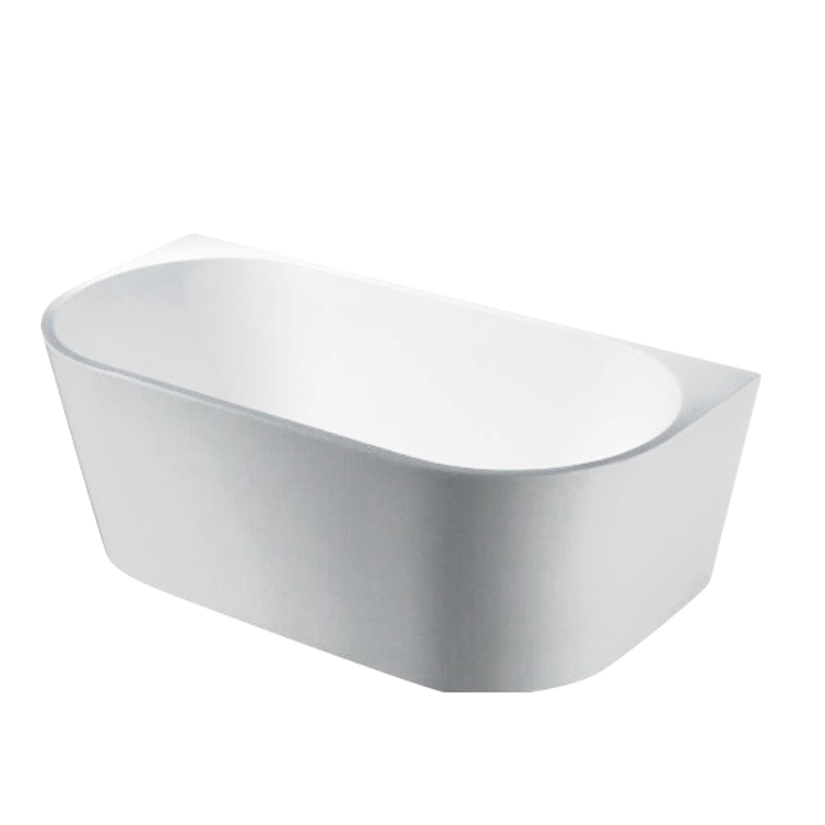 ELBT1500MW Elivia BTW Bathtub Matte White Non Overflow 1500*750*580mm