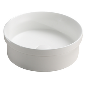 PIS3636MW Above Counter Basin 360*360*120mm Matt White