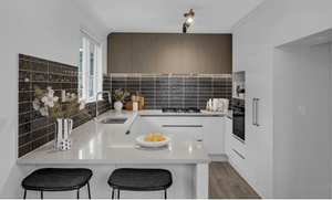 DSS Tile EQU0006 COTTAGE SUBWAY DARK GREY GLOSS 75X300MM Made In Spain