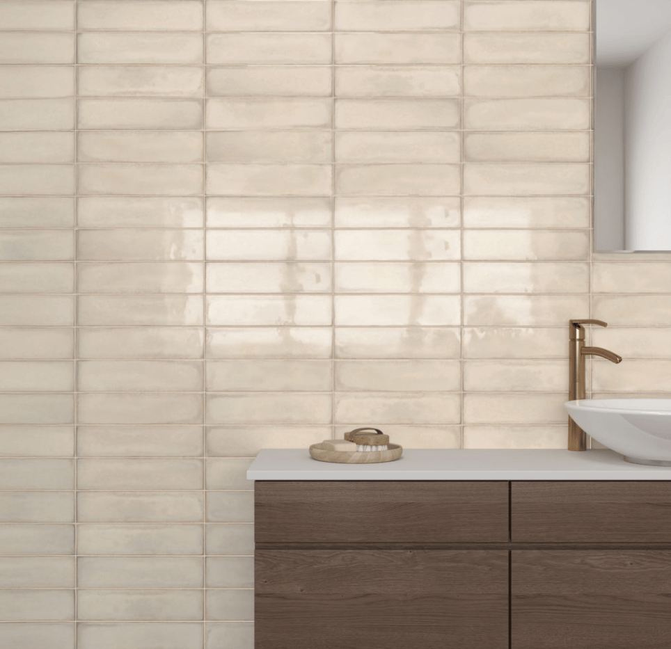 Splendours Subway White Gloss 75X150mm